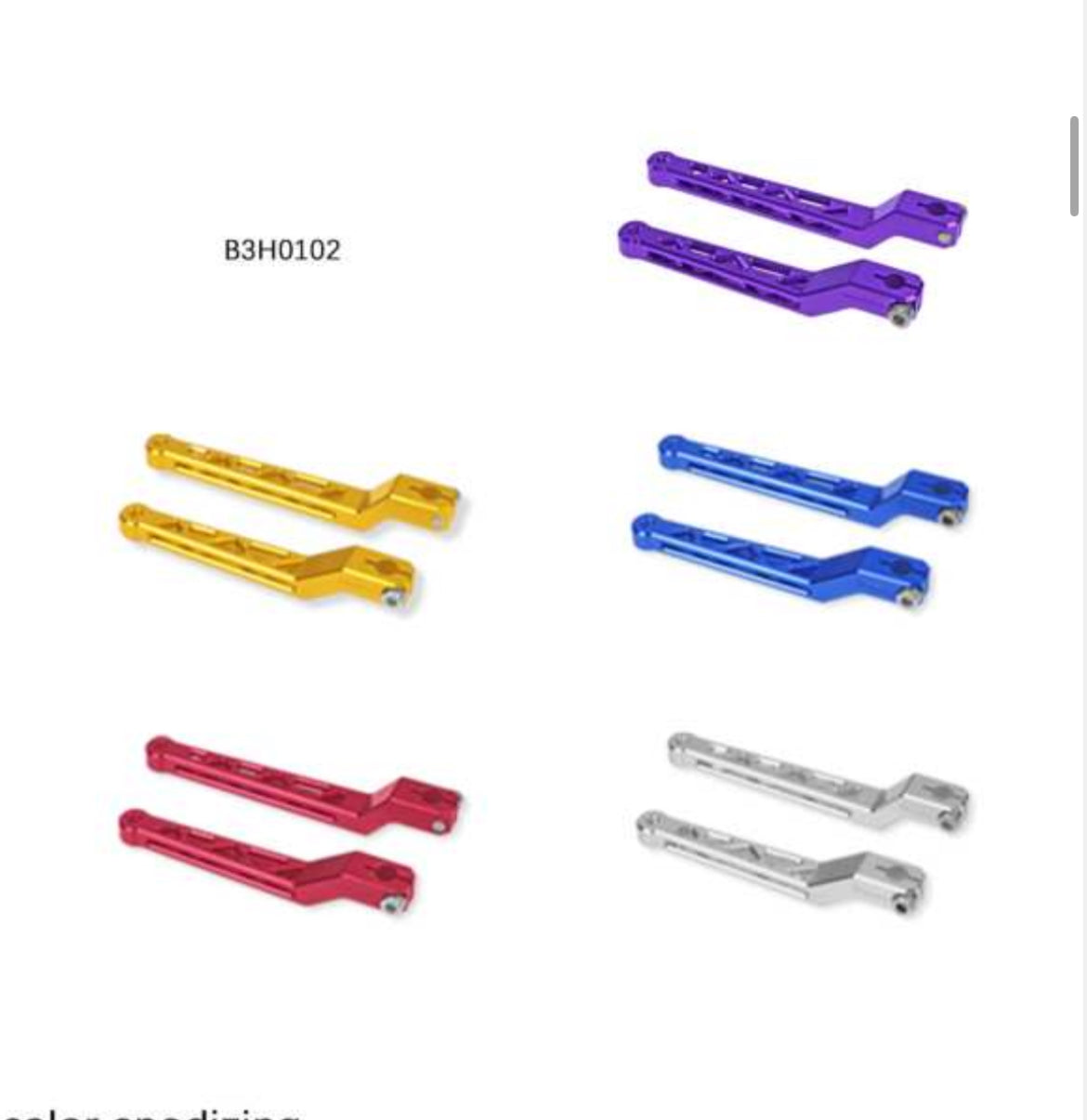 Heel/Toe shifter arm