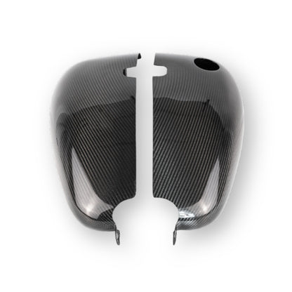 Softail Carbon tank skin