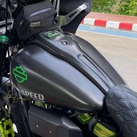 Softail carbon dash cover