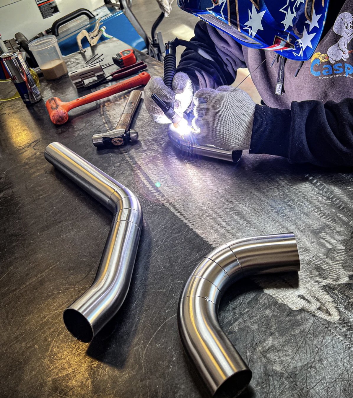 2018-PRESENT M8 SOFTAIL - BIG BORE 4.5 "WORKS EDITION"