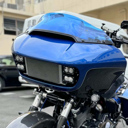 Road glide radiator kit