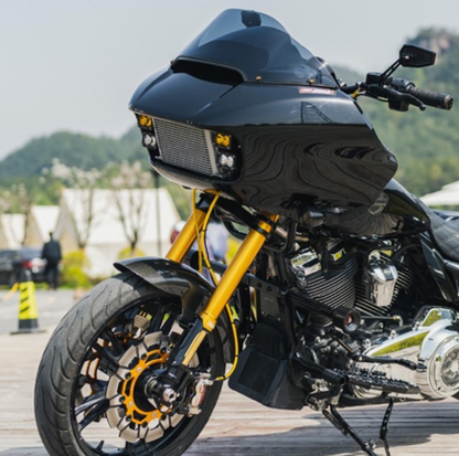 Road glide radiator kit