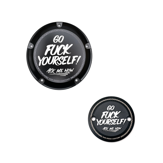 SDC  M8 SOFTAIL DERBY COVER & TIMING cover set - GFY