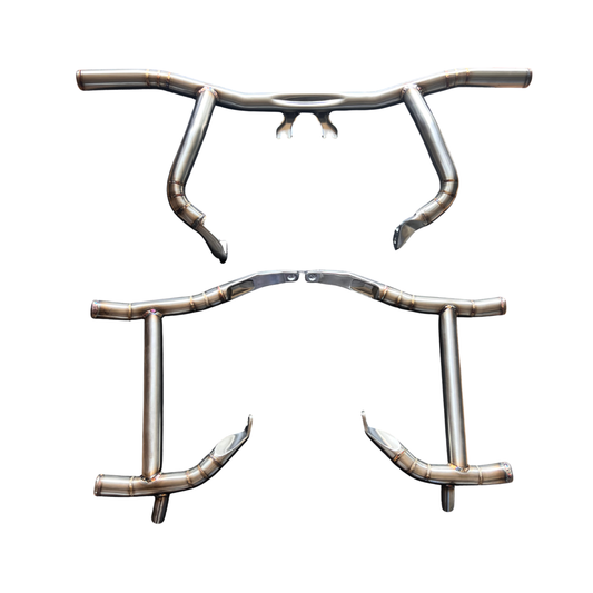 Stainless Steel Welded Crash Bar Set (Front + Rear)
