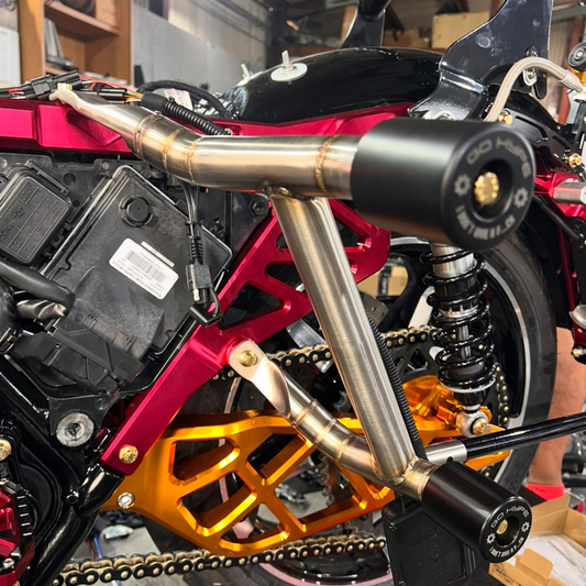 Stainless Steel Welded Crash Bar Set (Front + Rear)