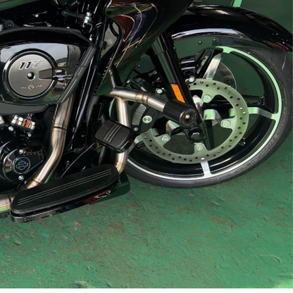 Stainless Steel Welded Crash Bar Set (Front + Rear)