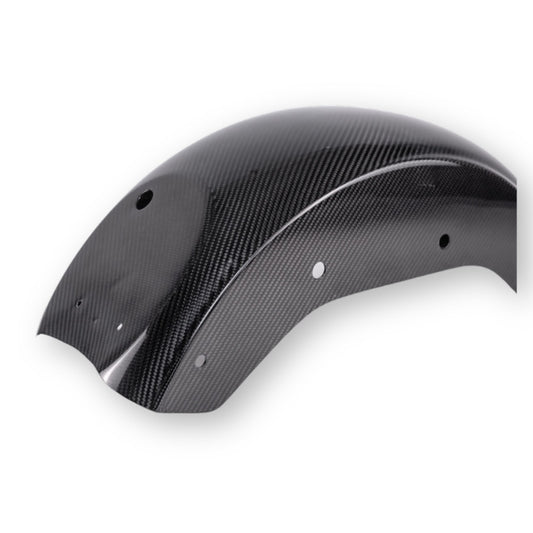 Low rider carbon rear fender