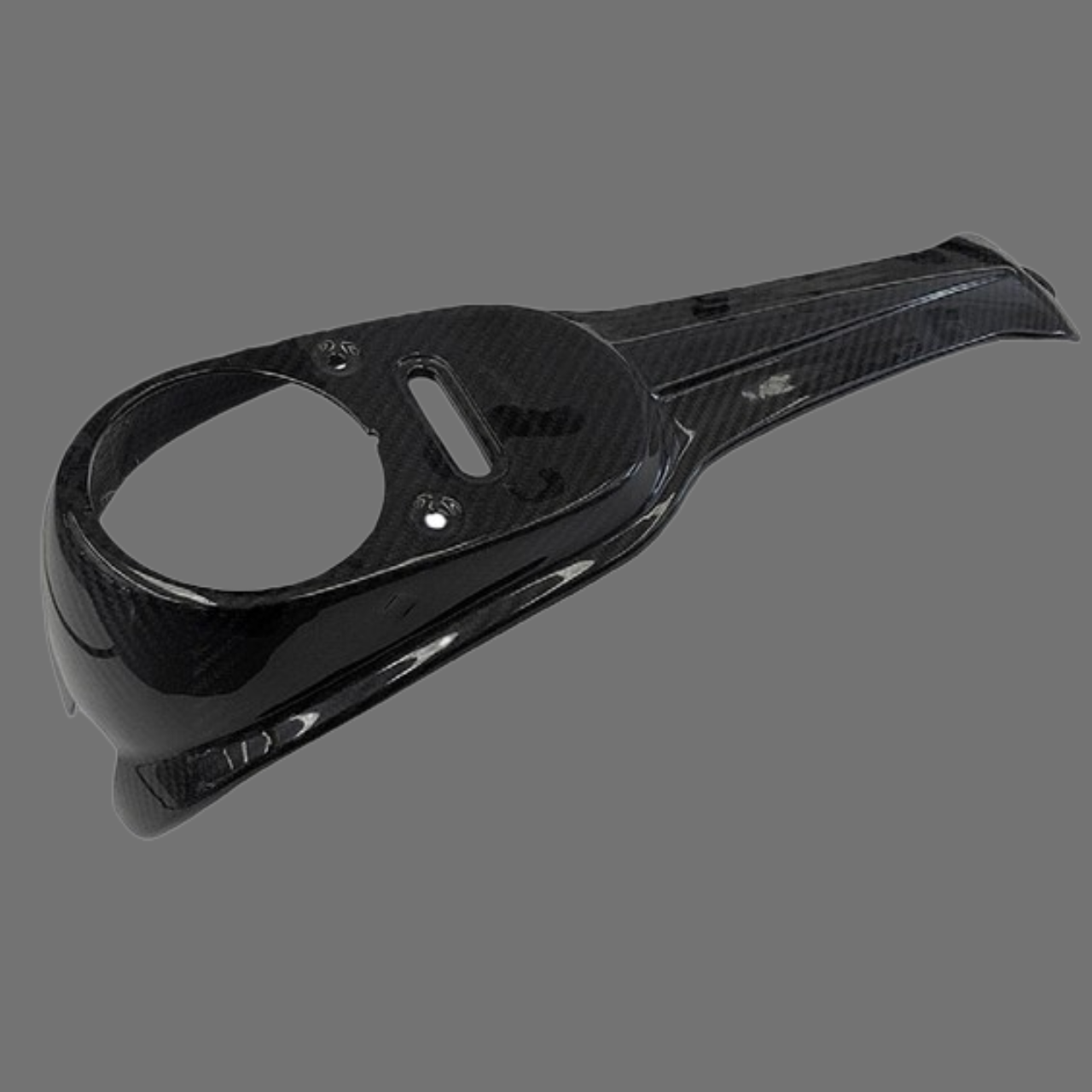 Luca's Carbon dash cover（w/o ignition switch）Dyna/Dyna S 06-11