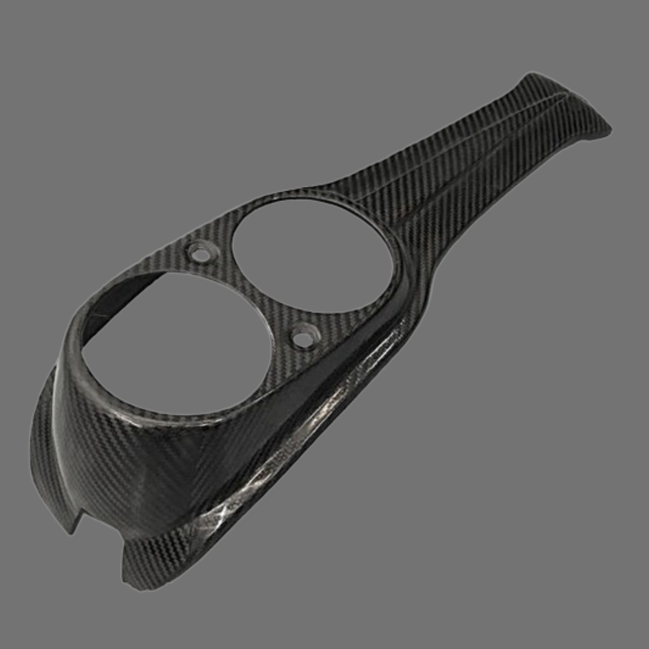 Luca's Carbon dash cover（with 2 holes）Dyna/Dyna S 06-11