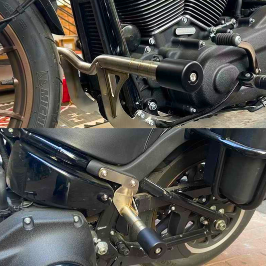 Softail Stainless Steel Crash Bar Set