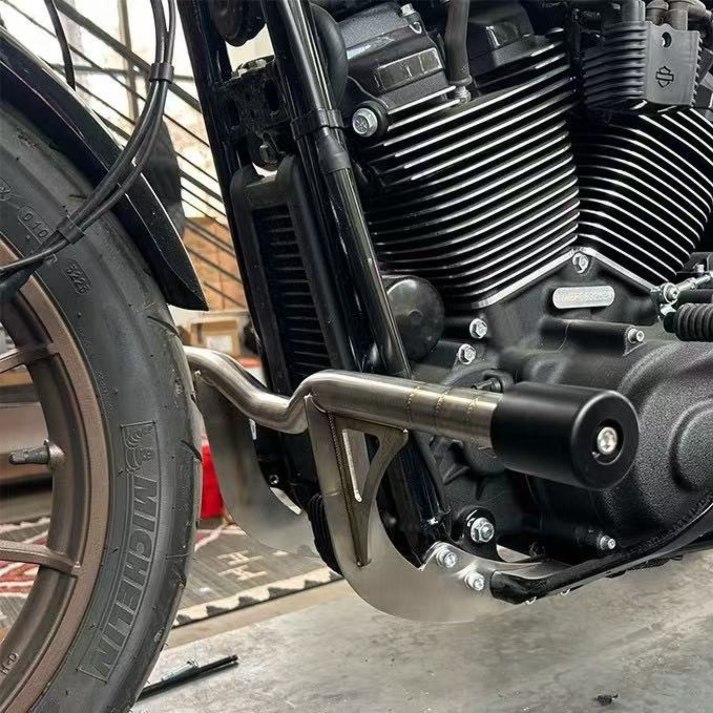 Softail Stainless Steel Crash Bar Set