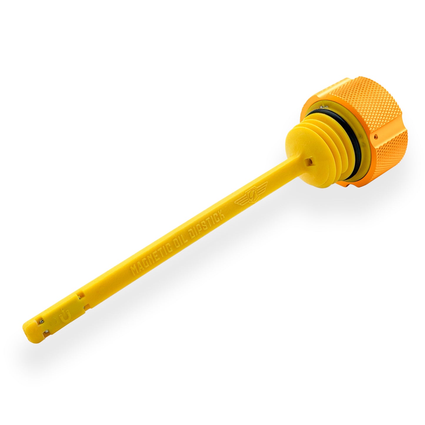 Performance Vented Dipstick for Harley-Davidson Touring M8 (2017-2026) - Knurled Gold