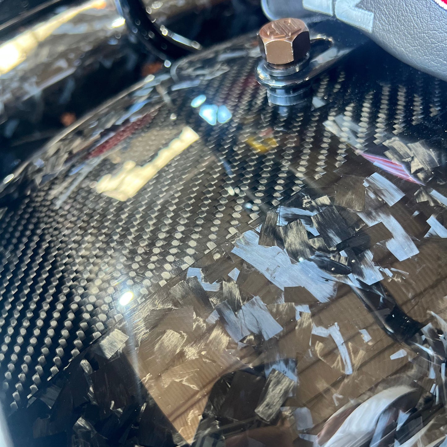 Low rider carbon rear fender