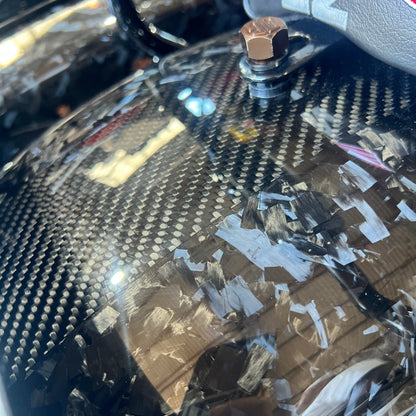 Low rider carbon rear fender