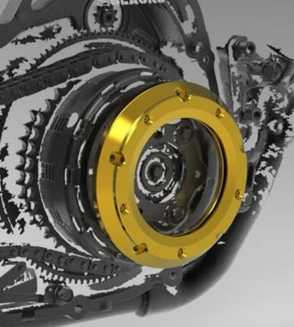 Clear Derby cover  for Softail 2020+