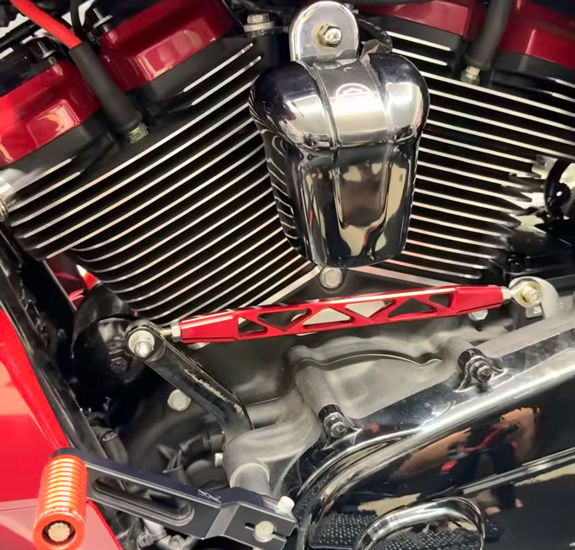 Mechanical arm shift linkage for Touring