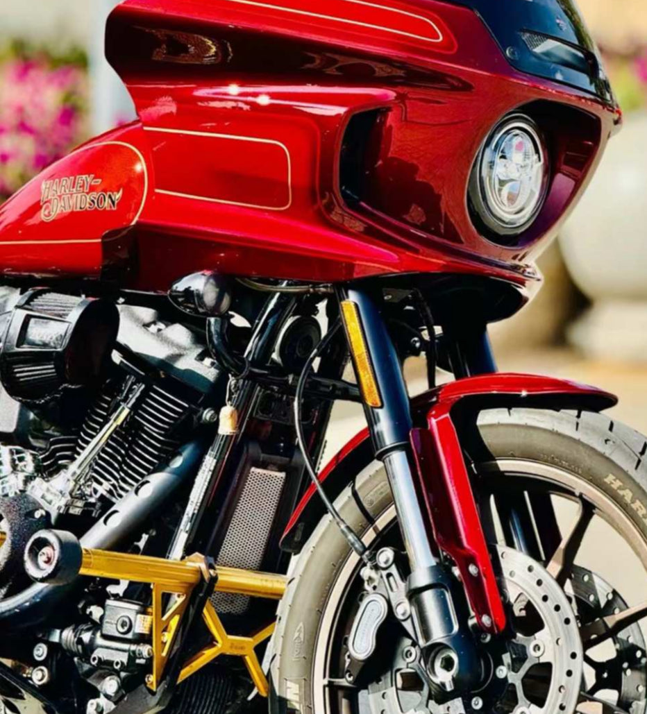 Softail aluminium crashbar