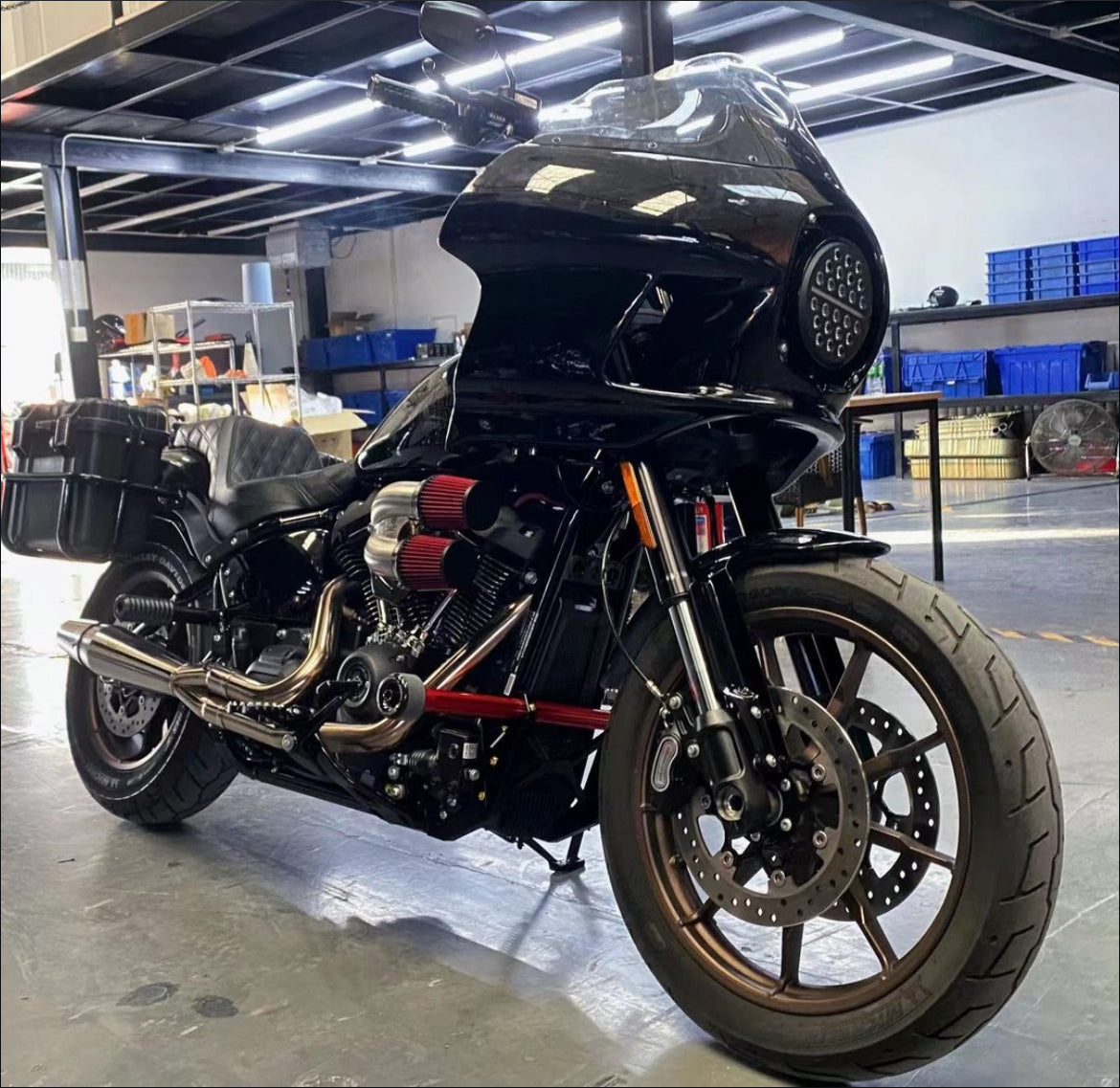 Softail aluminium crashbar