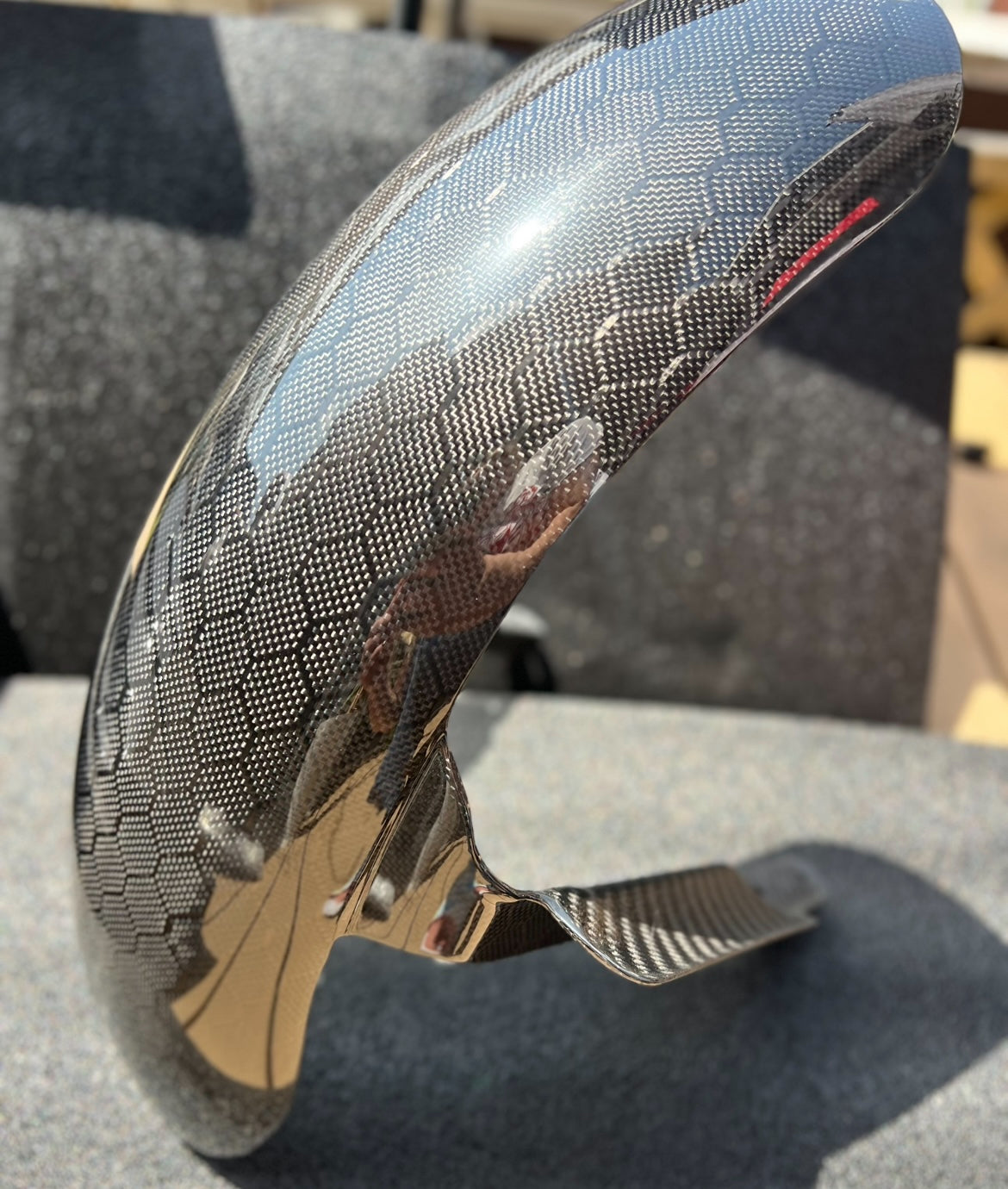 Lucas Carbon Low rider S/ST front fender & Dash cover set