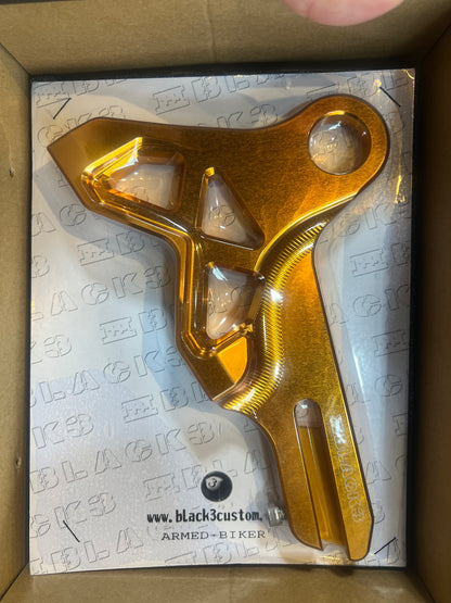 Softail rear radial caliper mount