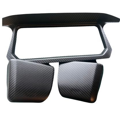 Carbon Display Cover & Pocket covers SET for inner fairing  Road Glide 2024 Up