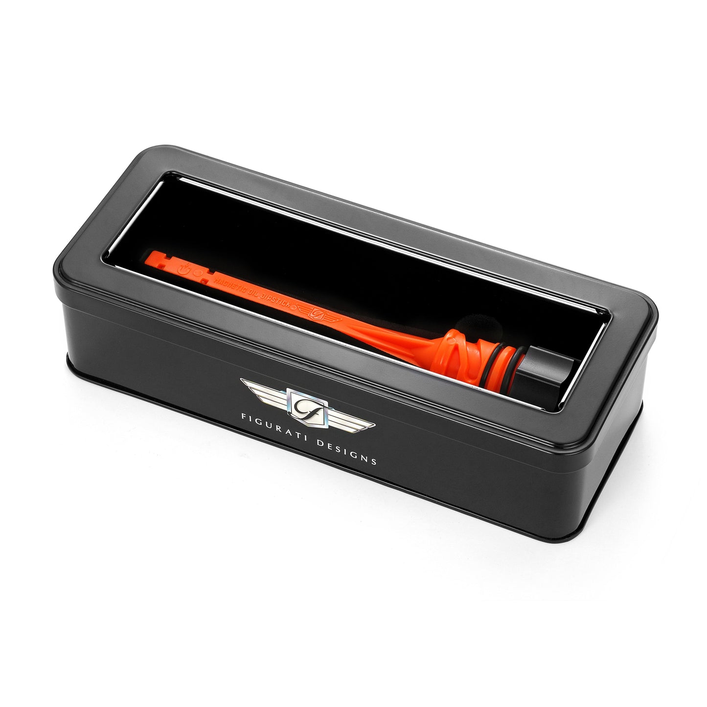 Performance Magnetic Dipstick for Harley-Davidson M8 Softail (2018-2026) - Curved Black