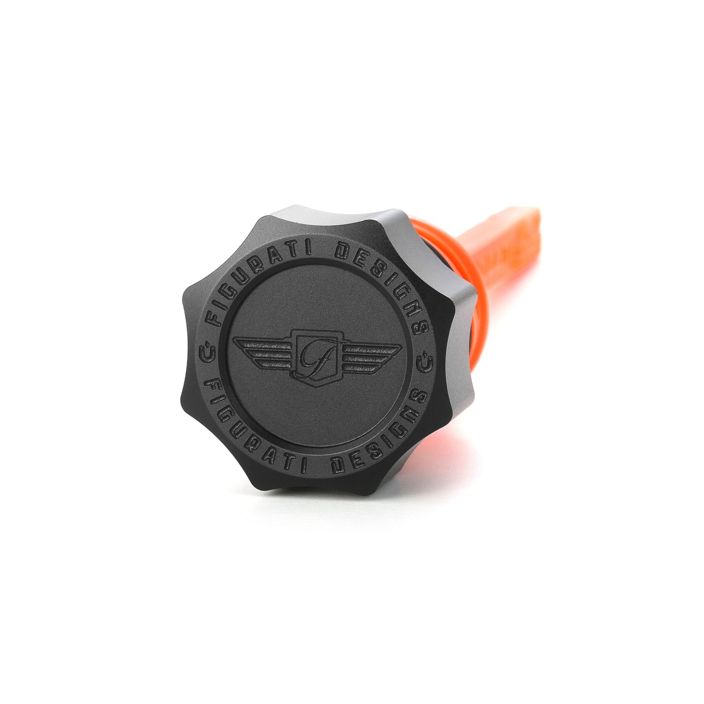 Performance Magnetic Dipstick for Harley-Davidson M8 Softail (2018-2026) - Curved Black