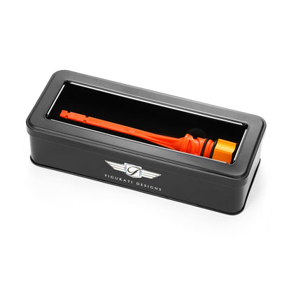 Performance Magnetic Dipstick for Harley-Davidson M8 Softail (2018-2026) - Curved Gold