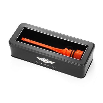 Performance Magnetic Dipstick for Harley-Davidson M8 Softail (2018-2026) - Knurled Orange