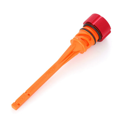 Performance Magnetic Dipstick for Harley-Davidson M8 Softail (2018-2026) - Knurled Red