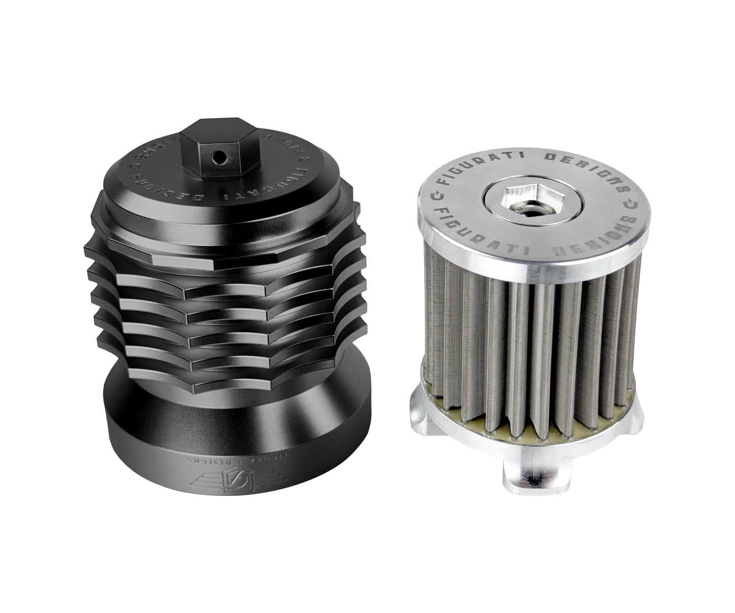 Performance Magnetic Oil Filter  BLACK