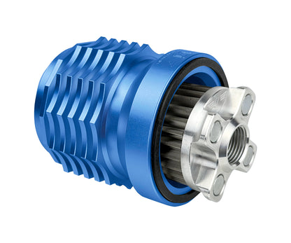 Performance Magnetic Oil Filter  BLUE