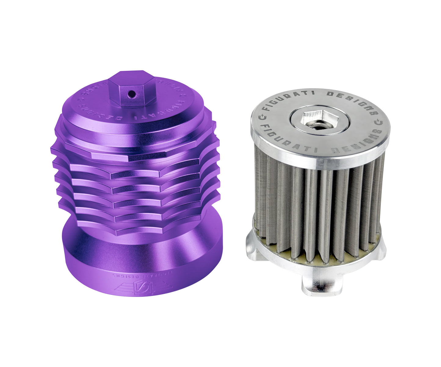 Performance Magnetic Oil Filter PURPLE