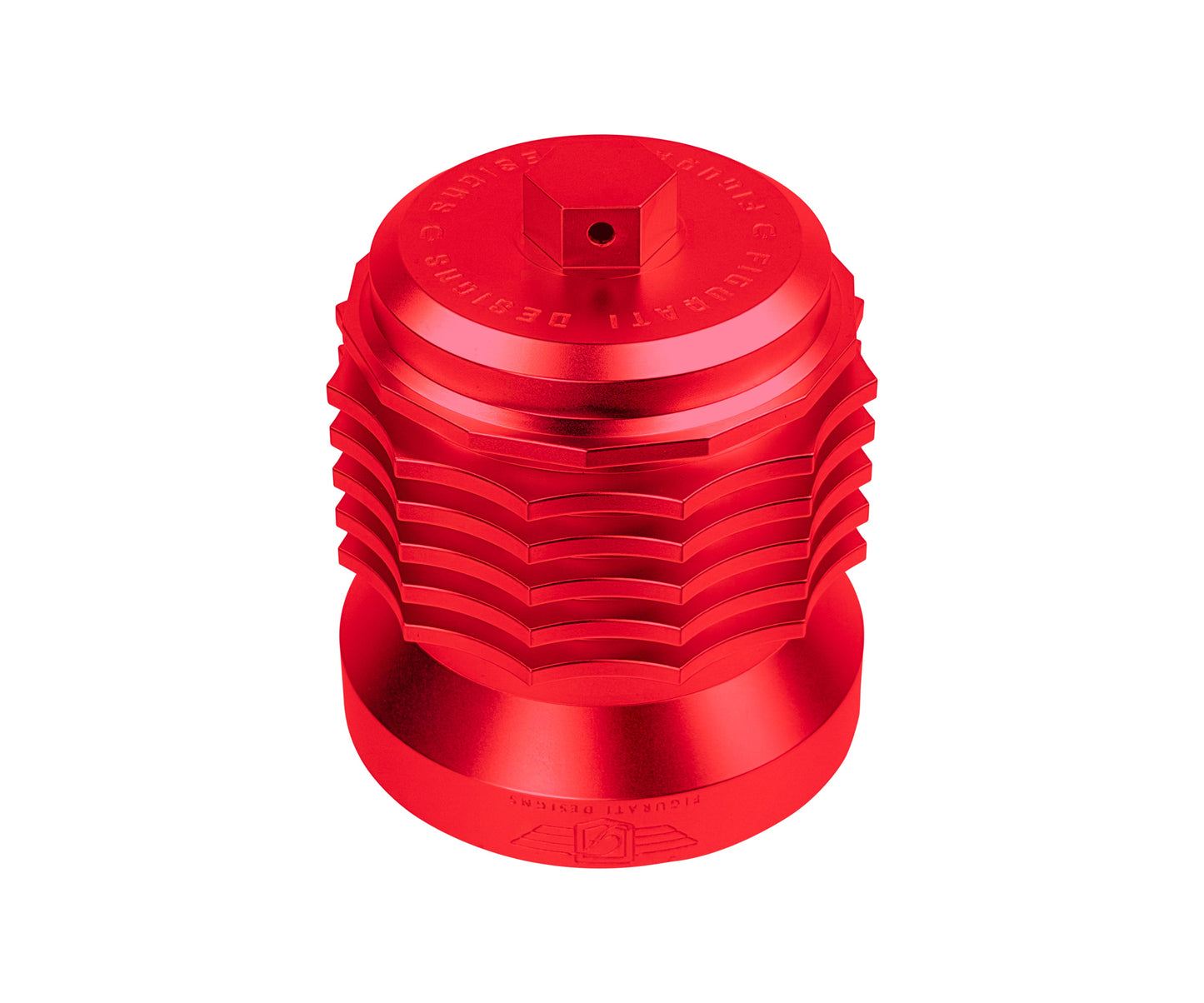 Performance Magnetic Oil Filter  RED