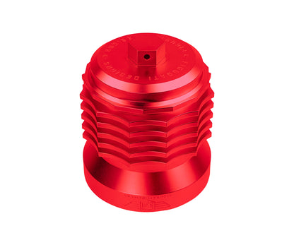Performance Magnetic Oil Filter  RED