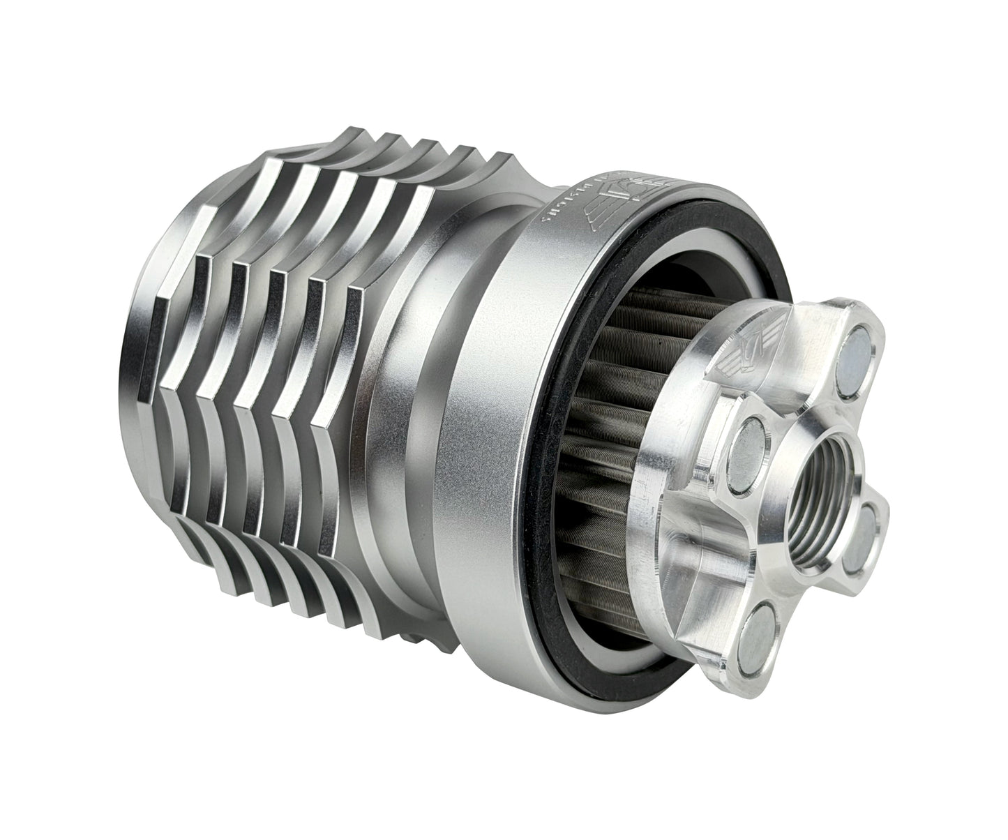 Performance Magnetic Oil Filter SILVER