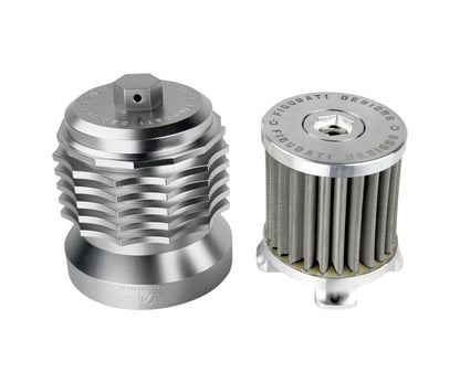 Performance Magnetic Oil Filter SILVER