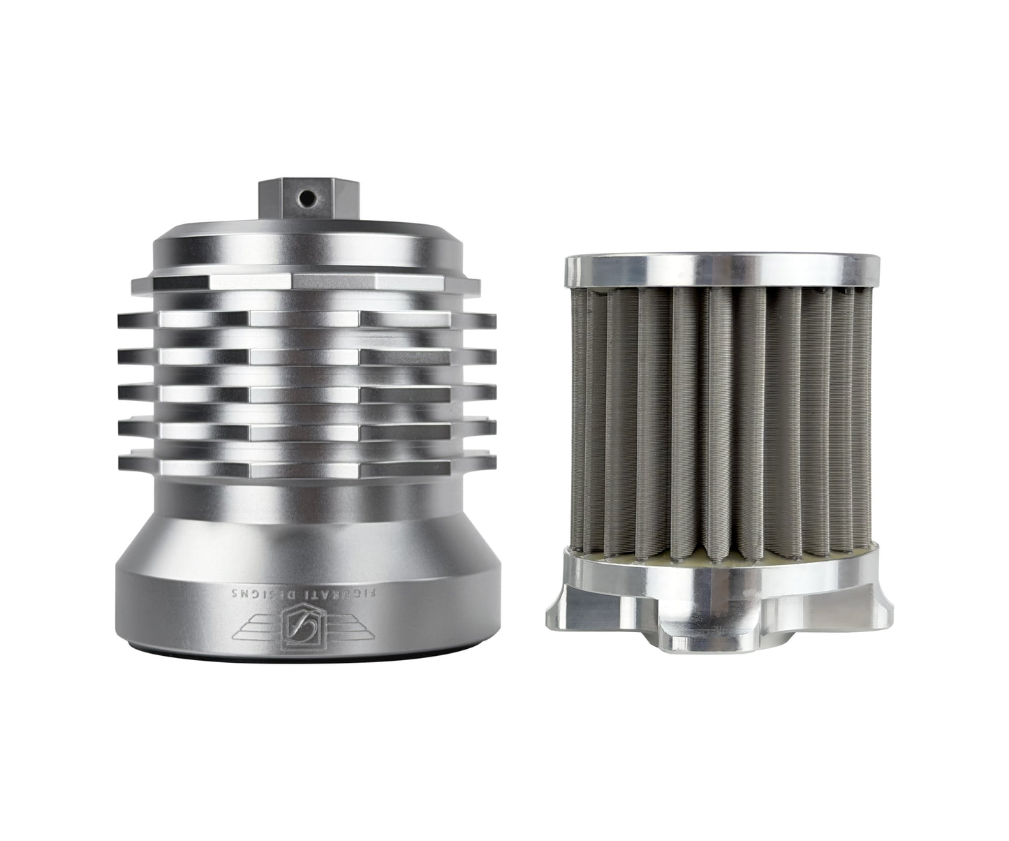 Performance Magnetic Oil Filter SILVER