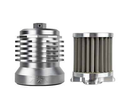 Performance Magnetic Oil Filter SILVER