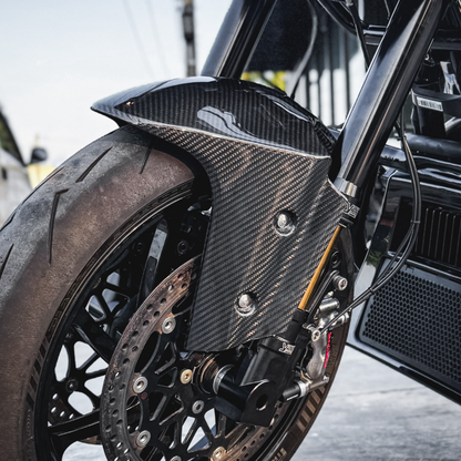 Upper Carbon Racer Front Fender