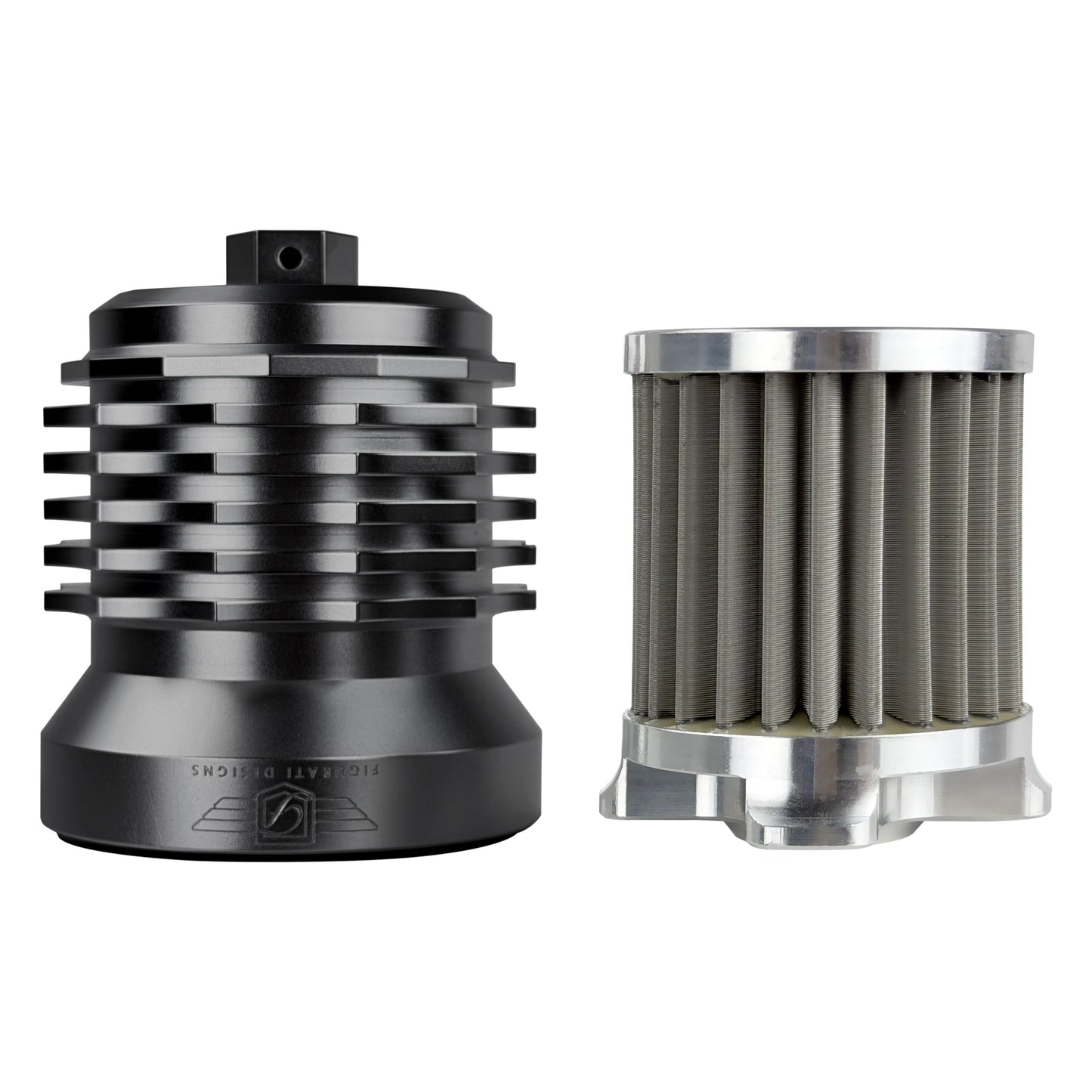 Performance Magnetic Oil Filter for Harley-Davidson (1984-2026) - Black