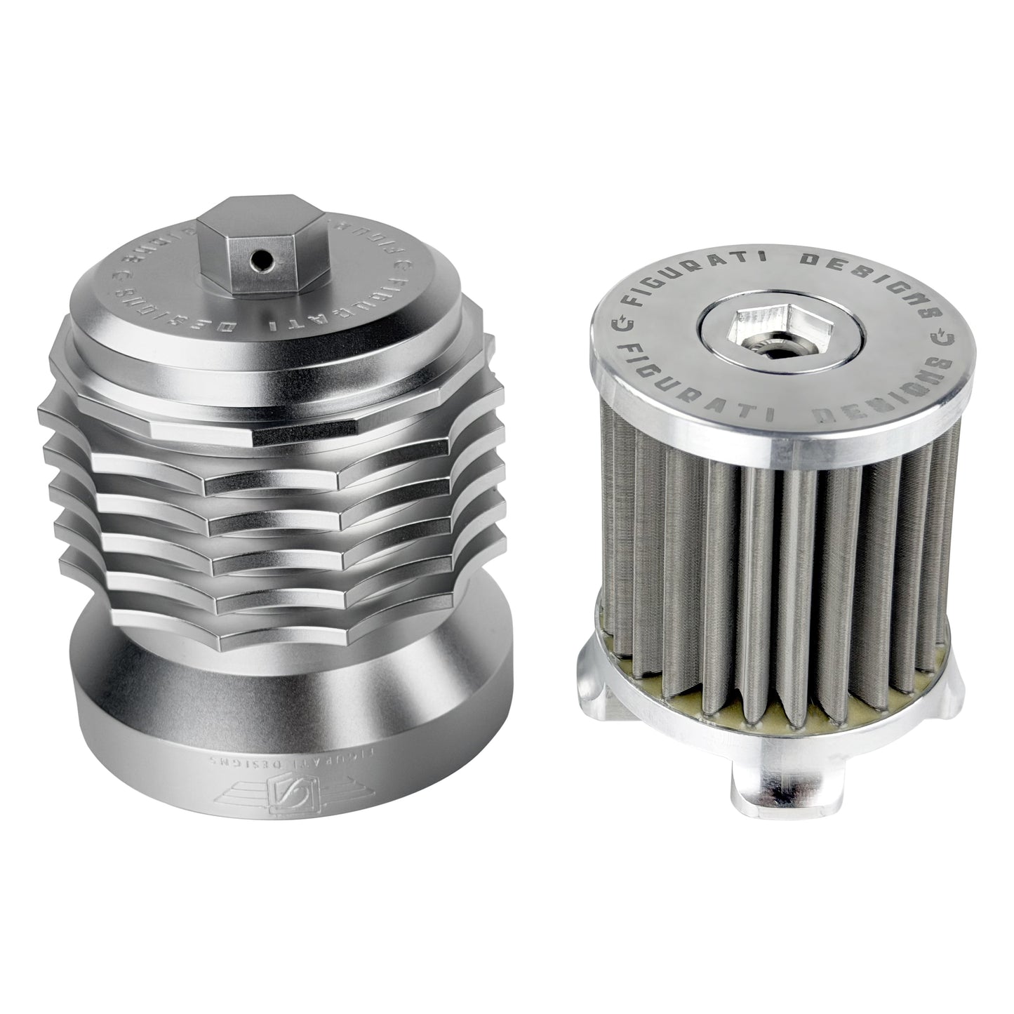 Performance Magnetic Oil Filter for Harley-Davidson (1984-2026) - Silver