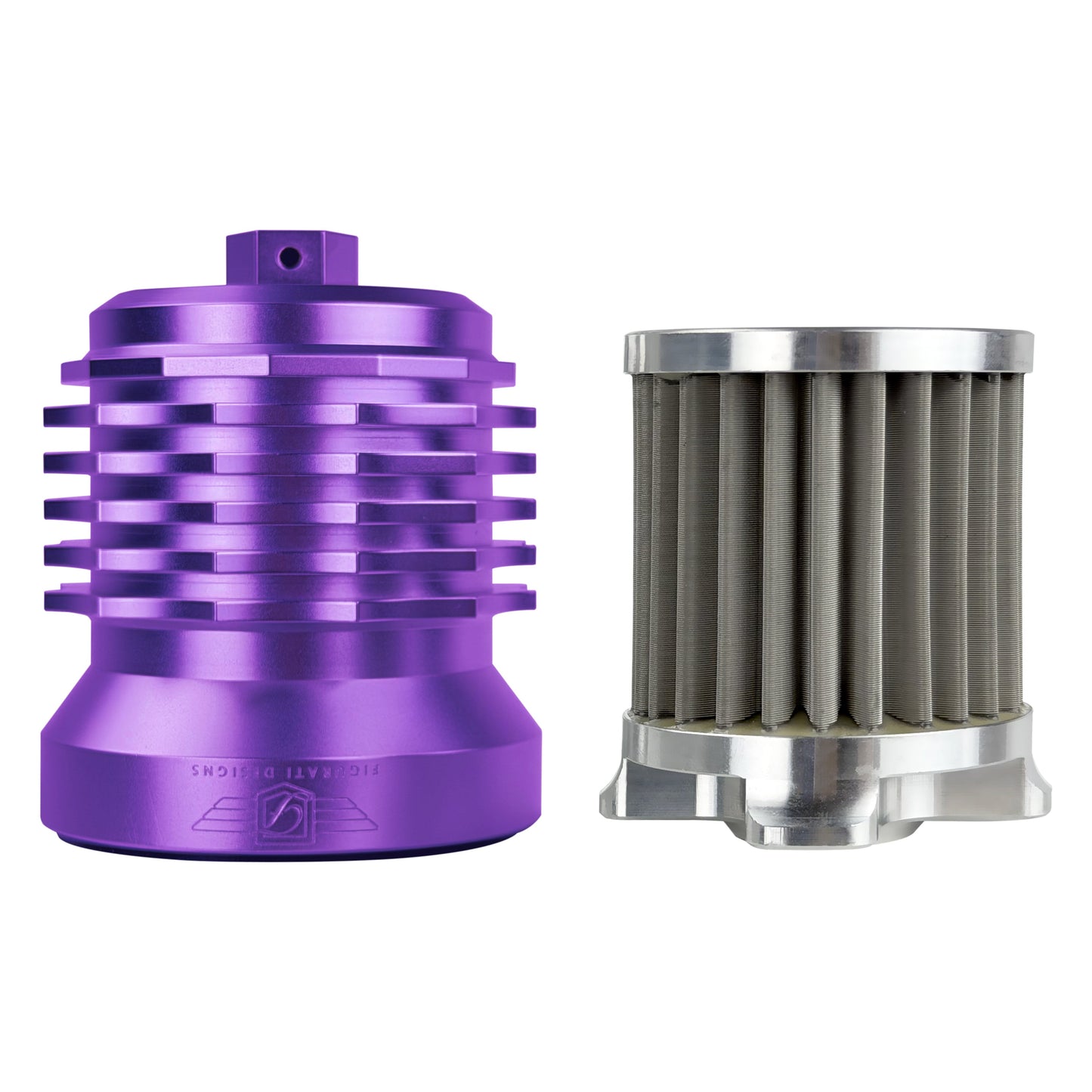 Performance Magnetic Oil Filter for Harley-Davidson (1984-2026) - Purple