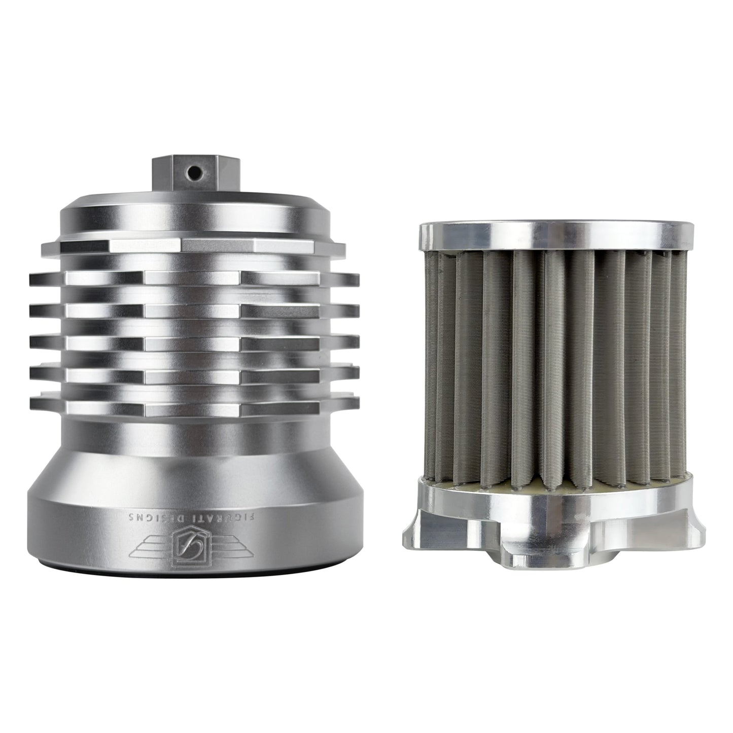 Performance Magnetic Oil Filter for Harley-Davidson (1984-2026) - Silver