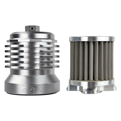 Performance Magnetic Oil Filter for Harley-Davidson (1984-2026) - Silver